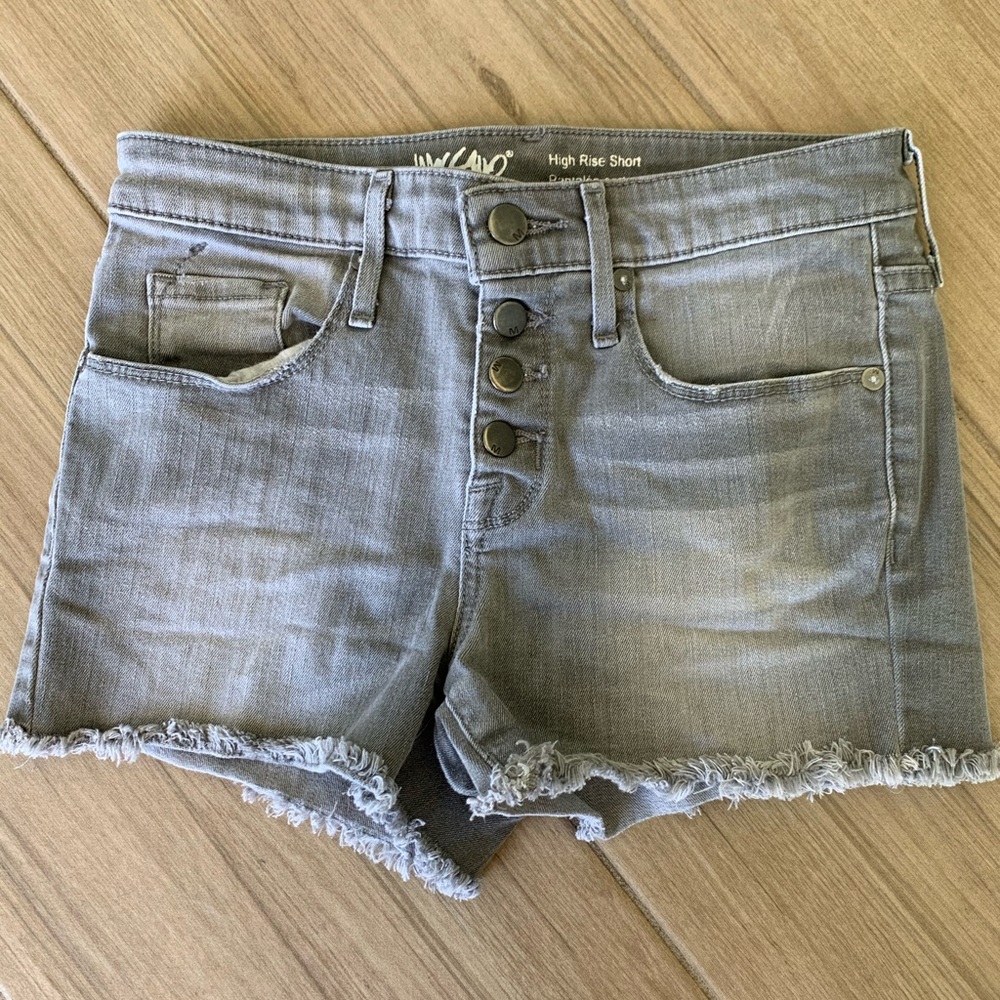 Massimo Denim High Rise Shorts